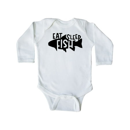 Inktastic Eat Sleep Fish Silhouette Gift Baby Boy or Baby Girl Long Sleeve Bodysuit
Inktastic Eat Sleep Fish Silhouette Gift Baby Boy or Baby Girl Long Sleeve Bodysuit
