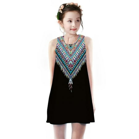 OVTICZA Baby Toddler Summer Dress Print Sundress Sleeveless Dresses for Girl Black 150
OVTICZA Baby Toddler Summer Dress Print Sundress Sleeveless Dresses for Girl Black 150