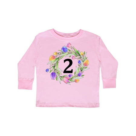 Inktastic 2nd Birthday Tulip Flower Wreath Gift Toddler Boy or Toddler Girl Long Sleeve T-Shirt
Inktastic 2nd Birthday Tulip Flower Wreath Gift Toddler Boy or Toddler Girl Long Sleeve T-Shirt