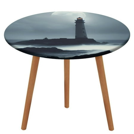 Bybiment Round Fitted Tablecloth with Elastic Edge Lighthouse Lashed Waves Storm Decorative Tablecloth Table Cover 39 Inch
Bybiment Round Fitted Tablecloth with Elastic Edge Lighthouse Lashed Waves Storm Decorative Tablecloth Table Cover 39 Inch