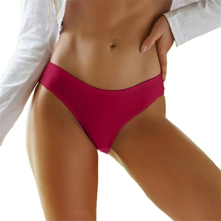 ZMHEGW 6 Packs Womens Underwear High Waist And Love Lace Solid Underpants Panties