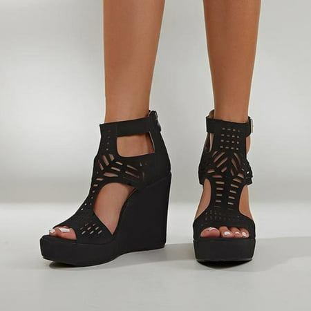 NECHOLOGY Womens Support Sandals Fashion Women Toe PU Heeled Sandals Street Snap Cut Out Square Heel Zip Sandals Womens 8 Black 9
NECHOLOGY Womens Support Sandals Fashion Women Toe PU Heeled Sandals Street Snap Cut Out Square Heel Zip Sandals Womens 8 Black 9