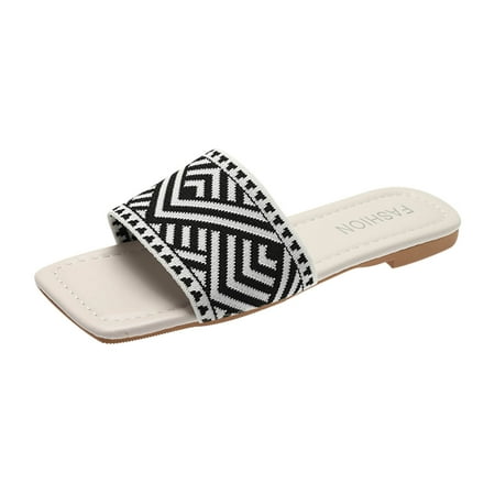 Kukoosong Sandals Women Beach Sandals Summer Non-Slip Causal Slippers Flat Sandals for Women Black 36
Kukoosong Sandals Women Beach Sandals Summer Non-Slip Causal Slippers Flat Sandals for Women Black 36