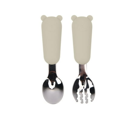 GHOONEY 2pcs Toddler Utensils Stainless Steel Baby Forks and Spoons Set Children s Flatware Kids Cutlery Tool
GHOONEY 2pcs Toddler Utensils Stainless Steel Baby Forks and Spoons Set Children s Flatware Kids Cutlery Tool