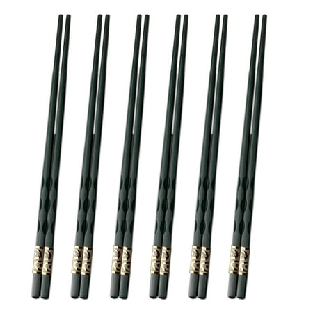 Fiberglass Chopsticks - Reusable Chopsticks Dishwasher Safe Dark green