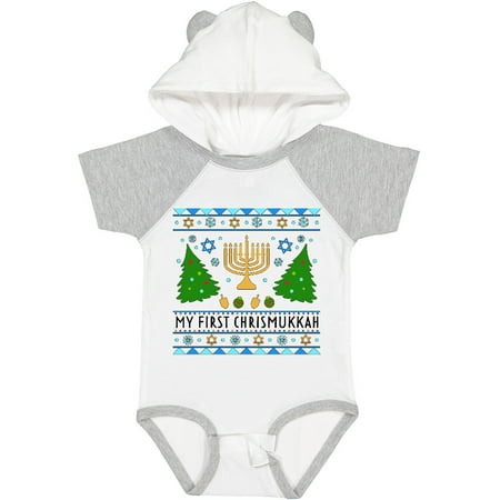 Inktastic My 1st Chrismukkah Sweater Style with Menorah and Trees Gift Baby Boy or Baby Girl Bodysuit
Inktastic My 1st Chrismukkah Sweater Style with Menorah and Trees Gift Baby Boy or Baby Girl Bodysuit