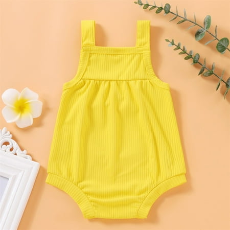 TOWED22 Baby Bodysuit Girl Newborn Infant Baby Girl Romper Floral Ruffle Bodysuit Jumpsuit Summer Outfit Clothes Yellow
TOWED22 Baby Bodysuit Girl Newborn Infant Baby Girl Romper Floral Ruffle Bodysuit Jumpsuit Summer Outfit Clothes Yellow