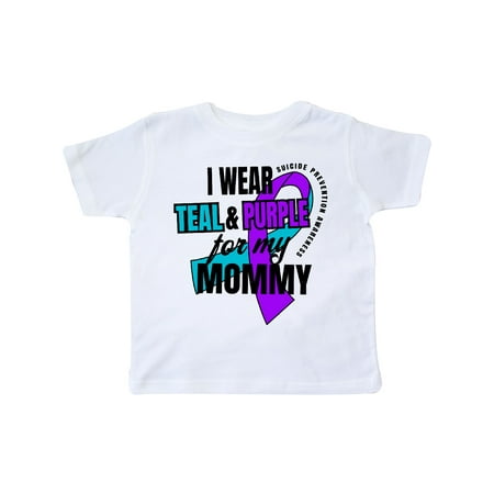 Inktastic Suicide Prevention I Wear Teal and Purple for My Mommy Gift Toddler Boy or Toddler Girl T-Shirt
Inktastic Suicide Prevention I Wear Teal and Purple for My Mommy Gift Toddler Boy or Toddler Girl T-Shirt