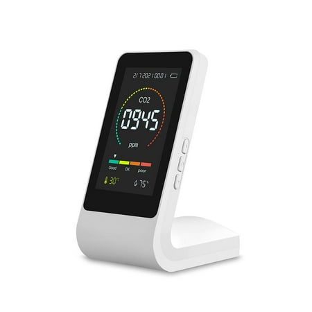Dido Air Quality Monitor CO2 Detector Temperature Meter Humidity Meter Instantly Measures Indoor Outdoor Air Quality Levels
Dido Air Quality Monitor CO2 Detector Temperature Meter Humidity Meter Instantly Measures Indoor Outdoor Air Quality Levels