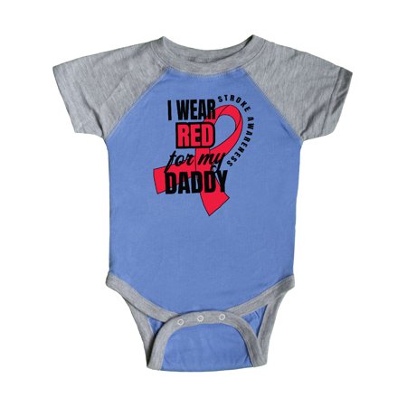 Inktastic I Wear Red For My Daddy Stroke Awareness Gift Baby Boy or Baby Girl Bodysuit
Inktastic I Wear Red For My Daddy Stroke Awareness Gift Baby Boy or Baby Girl Bodysuit