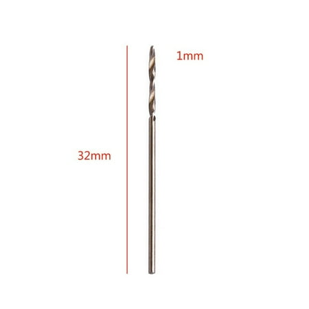 BCLONG 10pcs 1-5mm Cobalt HSS Drill Bit M35 For Stainless Steel Drilling Metalworking
BCLONG 10pcs 1-5mm Cobalt HSS Drill Bit M35 For Stainless Steel Drilling Metalworking