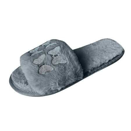 Womens Plush Slipper Bow Flat With Home Slipper Shoes Indoor Flip Flop Summer Open Toe Slide Sandals Comfortable Flats Flip-Flops Sandal Casual Platforms Wedge Sandals Dressy Heeled Sandals A1780
Womens Plush Slipper Bow Flat With Home Slipper Shoes Indoor Flip Flop Summer Open Toe Slide Sandals Comfortable Flats Flip-Flops Sandal Casual Platforms Wedge Sandals Dressy Heeled Sandals A1780