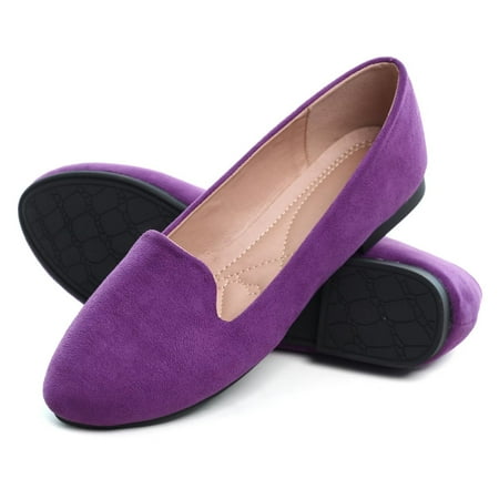 SAILING LU Suede Ballet Flats for Women Classic Basic Office Shoes Soft Slip-ons Purple 177 US 9.5
SAILING LU Suede Ballet Flats for Women Classic Basic Office Shoes Soft Slip-ons Purple 177 US 9.5