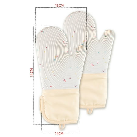Cute Silicone Oven Mitts Heat Resistant Oven Gloves Non Slip Cooking Baking Gloves For Kitchen New
Cute Silicone Oven Mitts Heat Resistant Oven Gloves Non Slip Cooking Baking Gloves For Kitchen New