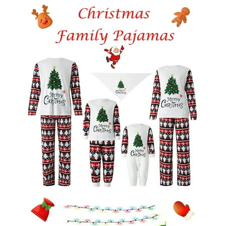 Family Christmas Pajamas Matching Sets Xmas Tree Printed Holiday Sleepwear Jammies Long Sleeve PJs Outfits
Family Christmas Pajamas Matching Sets Xmas Tree Printed Holiday Sleepwear Jammies Long Sleeve PJs Outfits