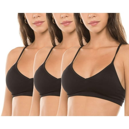 Women s Seamless V-Neck Padded Bralette with Adjustable Straps (One Size Fits All)
Women s Seamless V-Neck Padded Bralette with Adjustable Straps (One Size Fits All)