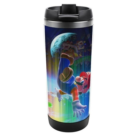 14 oz Stainless Steel Vacuum Insulated Coffee Tumbler Cup with Leak-proof Lid Travel Coffee Mug Cup Reusable Coffee Travel Water Tumbler Cup (Mario)
14 oz Stainless Steel Vacuum Insulated Coffee Tumbler Cup with Leak-proof Lid Travel Coffee Mug Cup Reusable Coffee Travel Water Tumbler Cup (Mario)