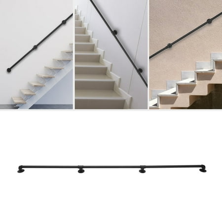 8ft Wall Mount Handrail for Stair Rail Industrial Galvanized Iron Pipe Loft Pipe
8ft Wall Mount Handrail for Stair Rail Industrial Galvanized Iron Pipe Loft Pipe