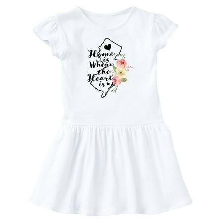 Inktastic New Jersey Home is Where the Heart is with Watercolor Floral Gift Baby Girl Dress
Inktastic New Jersey Home is Where the Heart is with Watercolor Floral Gift Baby Girl Dress