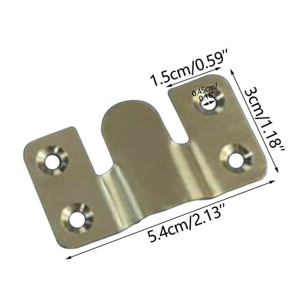 Jmntiy Furniture Stainless Steel Connectors Stainless Steel Hooks Bed Hooks Photo Frame Hooks Hardware Connectors 6PCS Clearance
Jmntiy Furniture Stainless Steel Connectors Stainless Steel Hooks Bed Hooks Photo Frame Hooks Hardware Connectors 6PCS Clearance