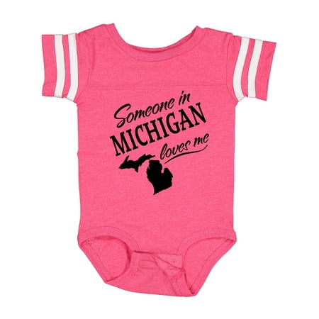 Inktastic Someone in Michigan Loves Me Gift Baby Boy or Baby Girl Bodysuit
Inktastic Someone in Michigan Loves Me Gift Baby Boy or Baby Girl Bodysuit