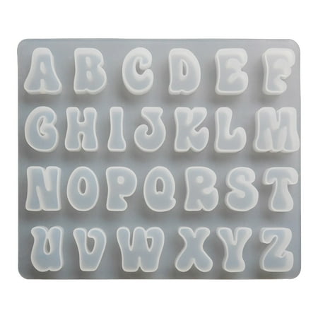 CHOMOEN Silicone 26Letter Chocolate Baking Mold DIY Cake Decoration Fondant Cookies Mold
CHOMOEN Silicone 26Letter Chocolate Baking Mold DIY Cake Decoration Fondant Cookies Mold