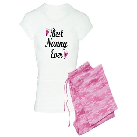 CafePress - Best Nanny Ever - Women s Light Pajamas