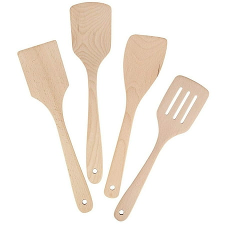 Healthy Cooking Utensils Set Wooden Kitchen Spatula Natural Uncoated and Unglued Cooking Tools Durable and Safe perfect Gift(4 Pieces)
Healthy Cooking Utensils Set Wooden Kitchen Spatula Natural Uncoated and Unglued Cooking Tools Durable and Safe perfect Gift(4 Pieces)