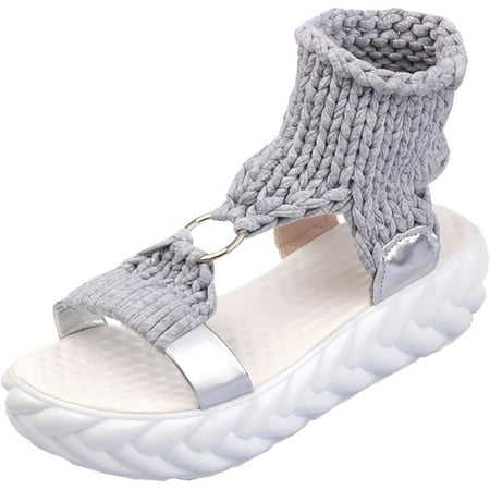 SHYUU Sandals For Women Bummyo Women S Sandals Flat Wedge Sandals Summer Fashion Platform Sandals Comfortable Large Size Casual Shoes
SHYUU Sandals For Women Bummyo Women S Sandals Flat Wedge Sandals Summer Fashion Platform Sandals Comfortable Large Size Casual Shoes