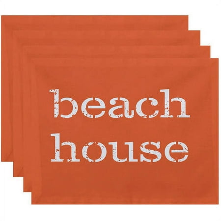Simply Daisy 18 x 14 Beach House Word Print Placemat