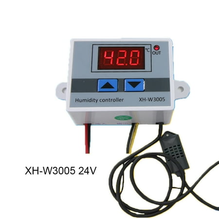 Digital Humidity Controller 220V 12V 24V Hygrometer Humidity Sensor 0-99%RH Control Switch
Digital Humidity Controller 220V 12V 24V Hygrometer Humidity Sensor 0-99%RH Control Switch