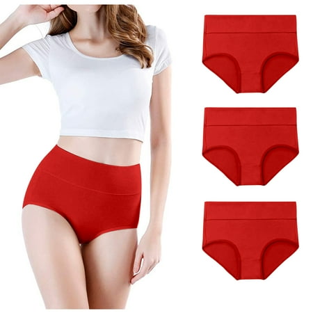 Didtye Women s High Waisted Cotton Underwear Stretch Briefs Soft Full Coverage Panties 3P
Didtye Women s High Waisted Cotton Underwear Stretch Briefs Soft Full Coverage Panties 3P