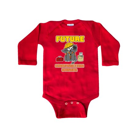 Inktastic Future Construction Worker with Cute Baby Elephant Gift Baby Boy or Baby Girl Long Sleeve Bodysuit
Inktastic Future Construction Worker with Cute Baby Elephant Gift Baby Boy or Baby Girl Long Sleeve Bodysuit