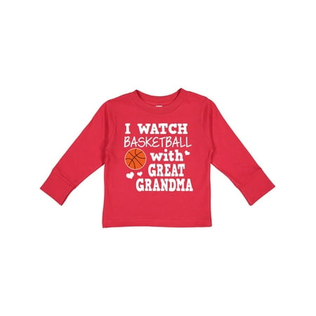 Inktastic I Watch Basketball with Great Grandma Gift Toddler Boy Girl Long Sleeve T-Shirt
Inktastic I Watch Basketball with Great Grandma Gift Toddler Boy Girl Long Sleeve T-Shirt