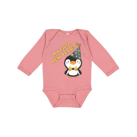 Inktastic My 1st New Years with Cute Penguin in Blue Hat Gift Baby Boy or Baby Girl Long Sleeve Bodysuit
Inktastic My 1st New Years with Cute Penguin in Blue Hat Gift Baby Boy or Baby Girl Long Sleeve Bodysuit