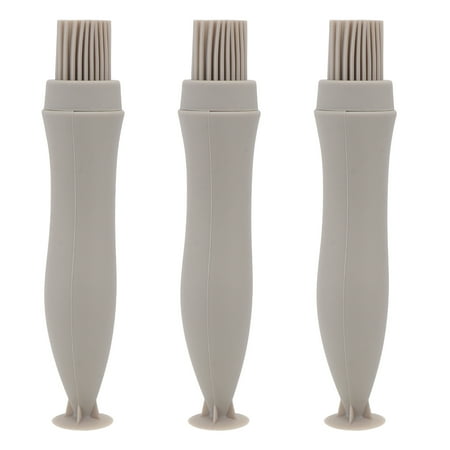 BESTONZON 3Pcs Kitchen Silicone Oil Brush Home Grill Oil Brush Baking Barbecue Tool Grey
BESTONZON 3Pcs Kitchen Silicone Oil Brush Home Grill Oil Brush Baking Barbecue Tool Grey