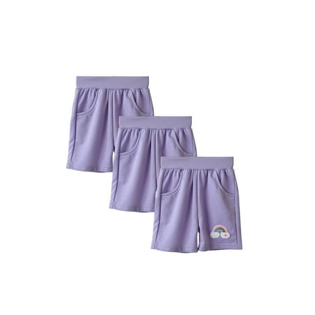 Phenas Toddler Girls Rainbow Print Summer Cotton Athletic Casual Versatile Short Pants 3 Pack
Phenas Toddler Girls Rainbow Print Summer Cotton Athletic Casual Versatile Short Pants 3 Pack