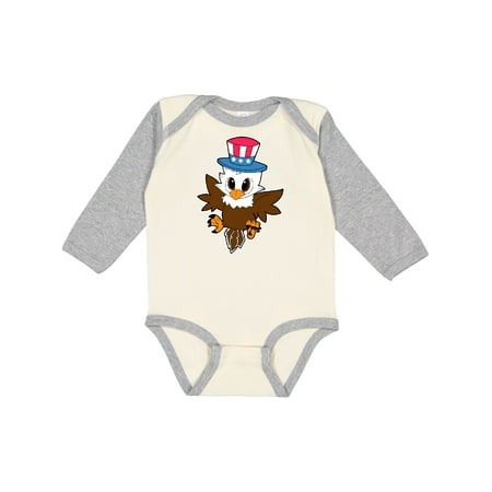 Inktastic Memorial Day Baby Eagle with Patriotic Hat Gift Baby Boy or Baby Girl Long Sleeve Bodysuit
Inktastic Memorial Day Baby Eagle with Patriotic Hat Gift Baby Boy or Baby Girl Long Sleeve Bodysuit