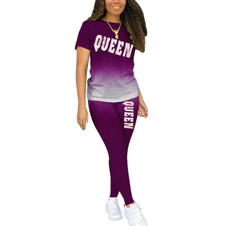 Cindysus Ladies Loungwear Crew Neck Sleepwear Elastic Waist Nightwear Joggers Pajamas Slim Lounge Sets Purple XL
Cindysus Ladies Loungwear Crew Neck Sleepwear Elastic Waist Nightwear Joggers Pajamas Slim Lounge Sets Purple XL