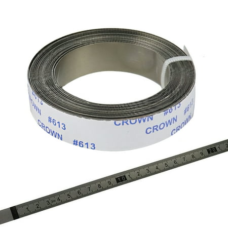 Metric Scale Ruler Quick Measurement Stainless Steel Scale Ruler Permanent Adhesive Self-Adhesive Ruler Cuttable Sticker Scale for Woodworking Engineering
Metric Scale Ruler Quick Measurement Stainless Steel Scale Ruler Permanent Adhesive Self-Adhesive Ruler Cuttable Sticker Scale for Woodworking Engineering