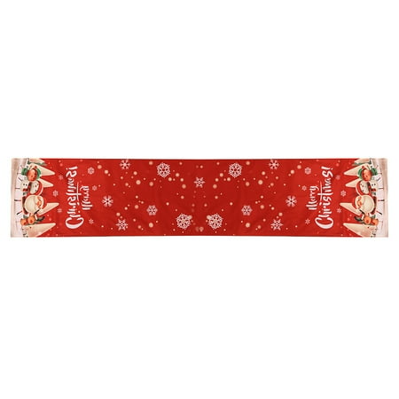 Christmas Table Runner Merry Christmas Tree Snowflake Santa Xmas Table Centerpieces Dinning Decor Dinner Party Supplies
Christmas Table Runner Merry Christmas Tree Snowflake Santa Xmas Table Centerpieces Dinning Decor Dinner Party Supplies