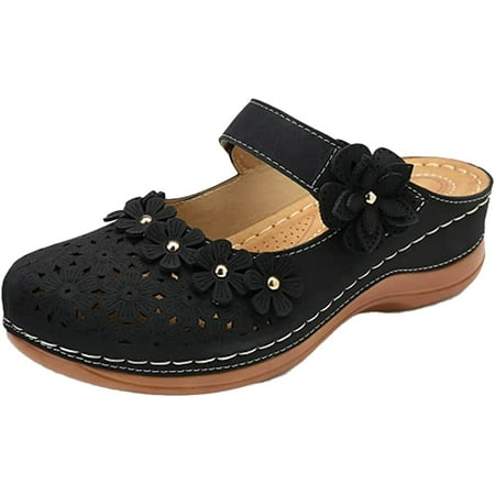 CoCopeaunts Comfy Flat Sandals for Women Girl Summer Flower Slide Sandals with Non-Slip Soles Soft Slip on Slide Sandals
CoCopeaunts Comfy Flat Sandals for Women Girl Summer Flower Slide Sandals with Non-Slip Soles Soft Slip on Slide Sandals