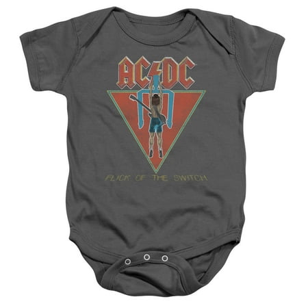 Acdc - Flick Of The Switch - Infant Snapsuit - 6 Month