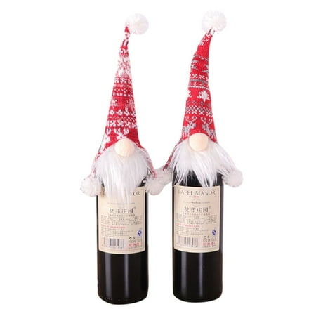 DagobertNiko Christmas Decoration Faceless Doll Wine Bottle Holder Santa Claus Wine Bag
DagobertNiko Christmas Decoration Faceless Doll Wine Bottle Holder Santa Claus Wine Bag