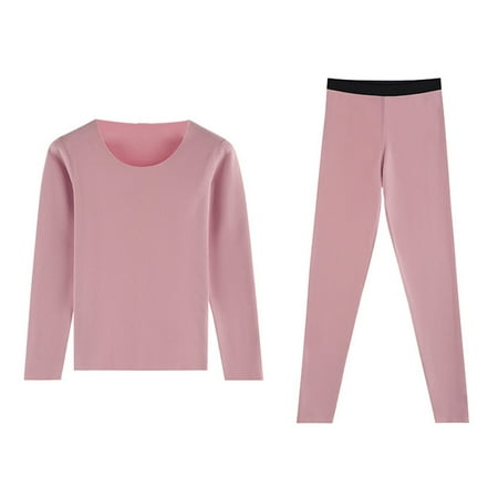 Thermal Underwear for Women Long Johns Women with Fleece Lined Base Layer Women Cold Weather Top Bottom