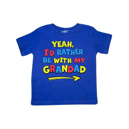 Inktastic Yeah I d Rather be with My Grandad in Red Yellow and Blue Gift Toddler Boy or Toddler Girl T-Shirt
Inktastic Yeah I d Rather be with My Grandad in Red Yellow and Blue Gift Toddler Boy or Toddler Girl T-Shirt