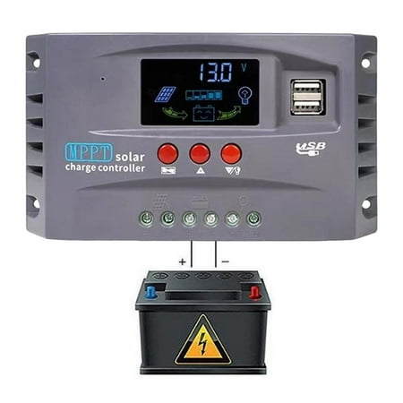 Laideyi Solar Panel Regulator MPPT Tracking Charge With LCD Display Solar Charge Controller Protection Battery Intelligent Control With DC Dual Intelligent USB Port impart
Laideyi Solar Panel Regulator MPPT Tracking Charge With LCD Display Solar Charge Controller Protection Battery Intelligent Control With DC Dual Intelligent USB Port impart