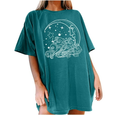Blouses for Women Business Casual Women s Vintage Round Neck Printed Pattern Casual Short Sleeve Tops Blouse Loose Corset Tops for Women Blue M
Blouses for Women Business Casual Women s Vintage Round Neck Printed Pattern Casual Short Sleeve Tops Blouse Loose Corset Tops for Women Blue M