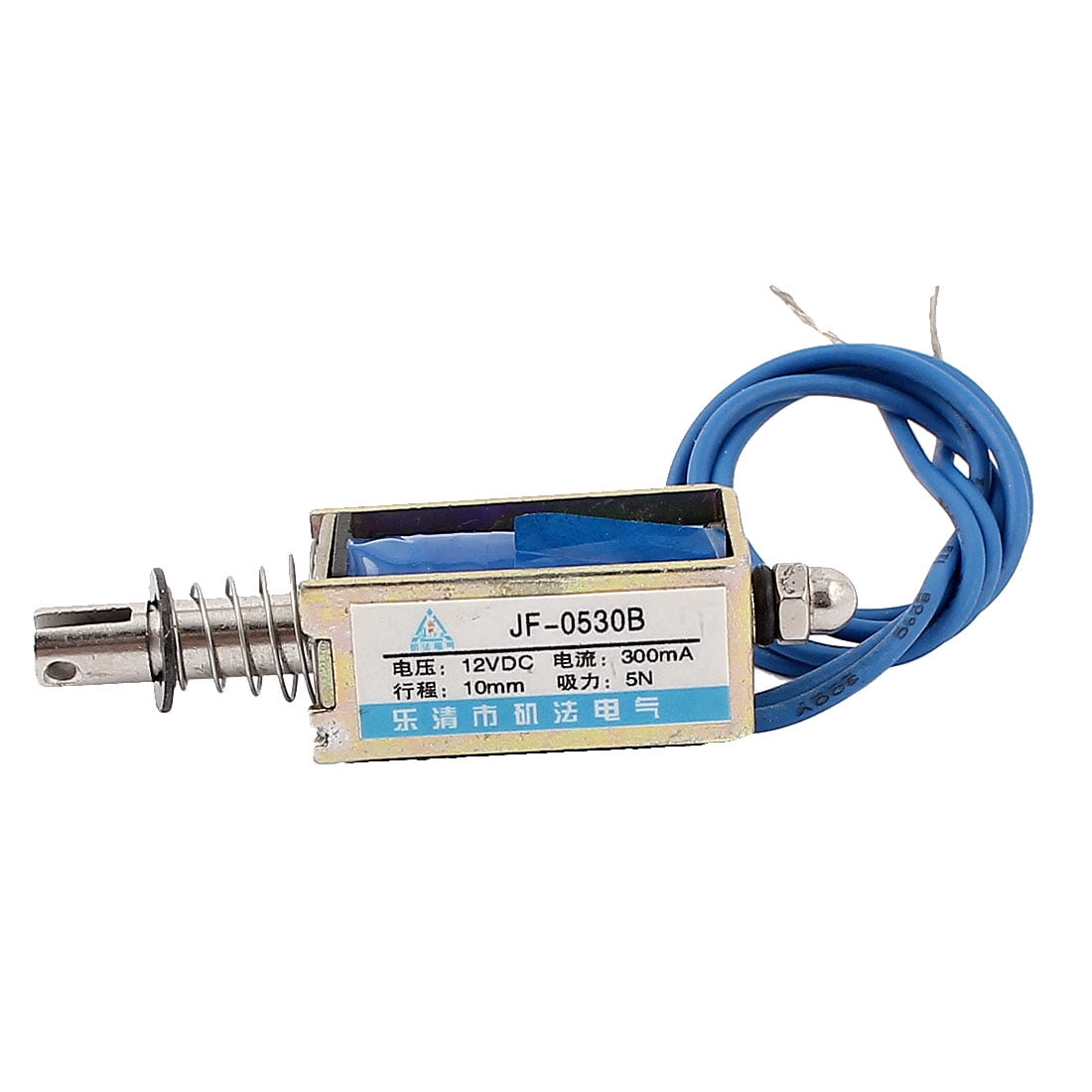 JF-0530B DC12V 300mA 5N//10mm Pull-Push-Type DC Solenoid Electromagnet