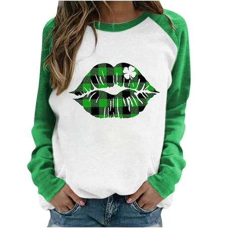 LWZWM St Patricks Day Scrub Tops for Women Irish Print Medical Scrub Tops with Pocket Summer Short Sleeve V Neck Holiday Blouse Fashion Round Neck Long Sleeve Print Casual T-Shirt Green L
LWZWM St Patricks Day Scrub Tops for Women Irish Print Medical Scrub Tops with Pocket Summer Short Sleeve V Neck Holiday Blouse Fashion Round Neck Long Sleeve Print Casual T-Shirt Green L